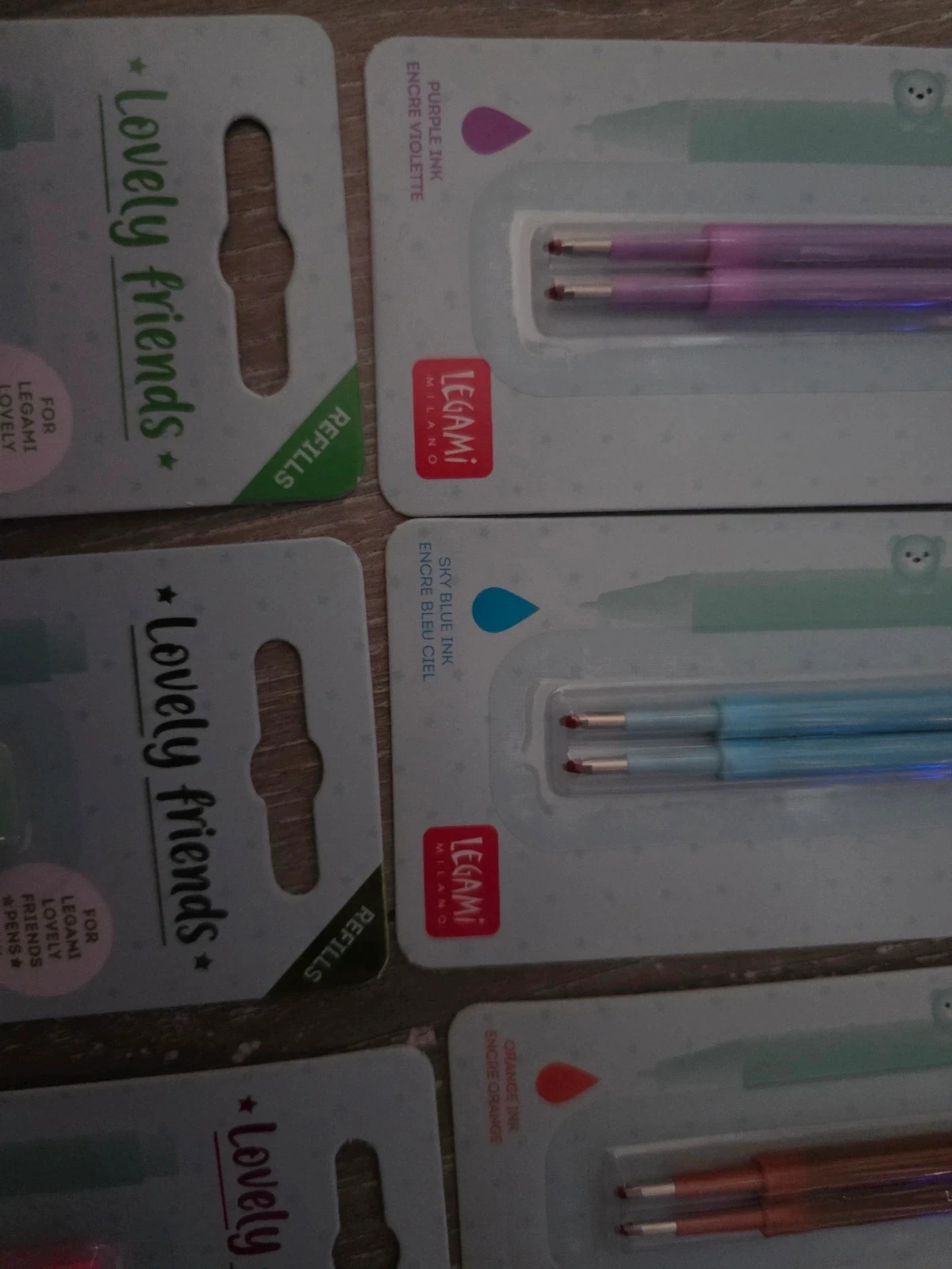Lote de 8 x 2 recargas para Lovely friends para Legami – photo 2